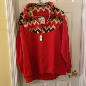NWT Aerie zip-up sweatshirt